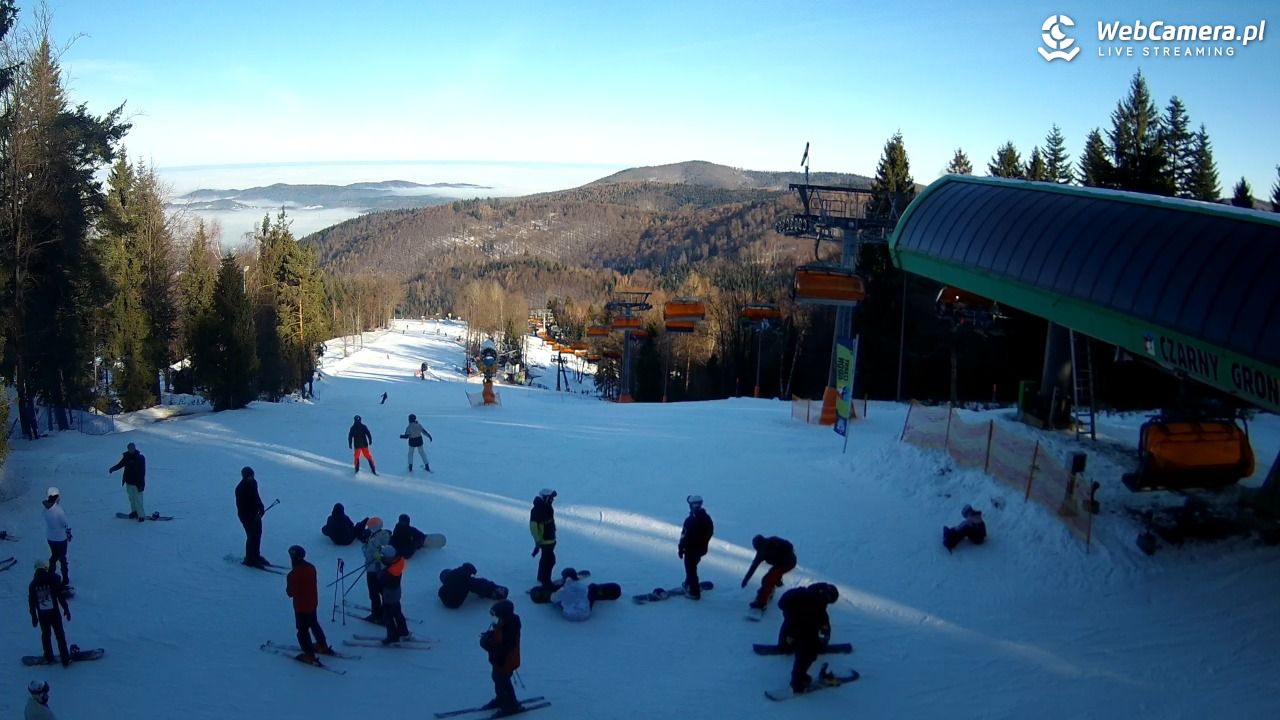 CZARNY GROŃ - Rzyki górna stacja - 16 styczeń 2026, 10:25