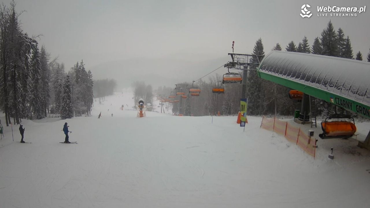 CZARNY GROŃ - Rzyki górna stacja - 01 styczeń 2026, 08:42