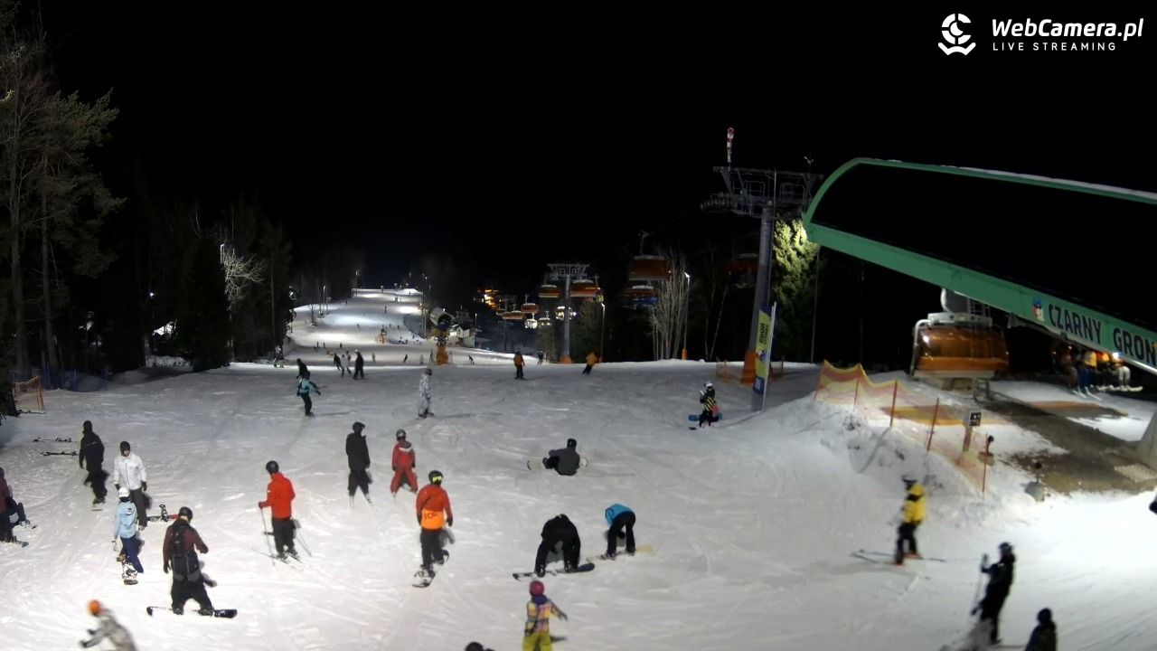 CZARNY GROŃ - Rzyki górna stacja - 23 styczeń 2026, 19:41