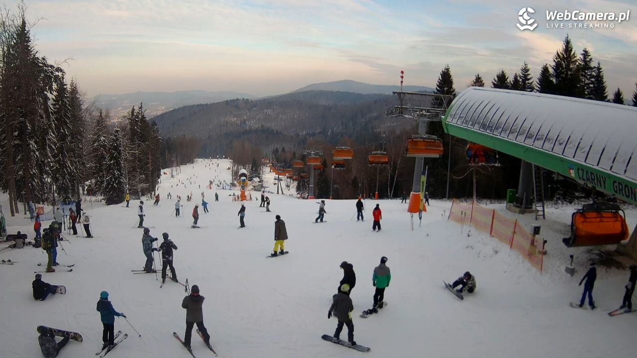CZARNY GROŃ - Rzyki górna stacja - 06 styczeń 2026, 09:55