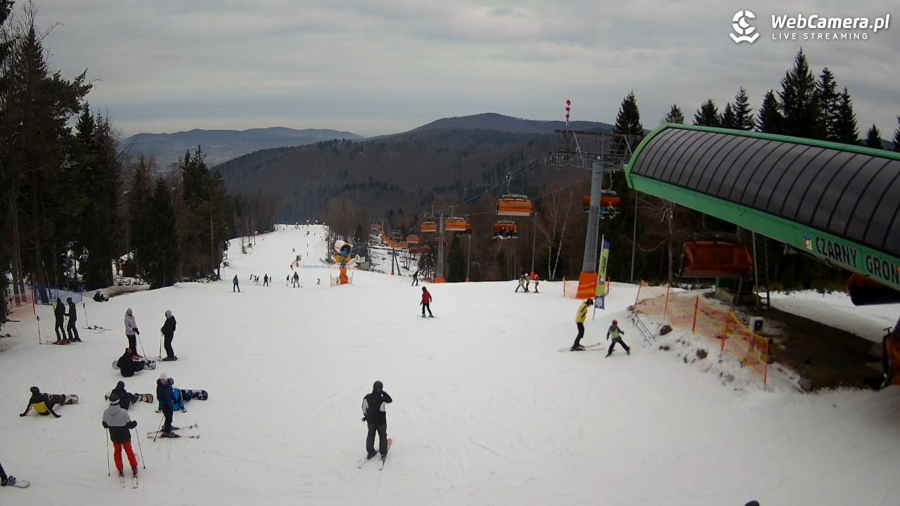 CZARNY GROŃ - Rzyki górna stacja - 28 styczeń 2026, 11:23