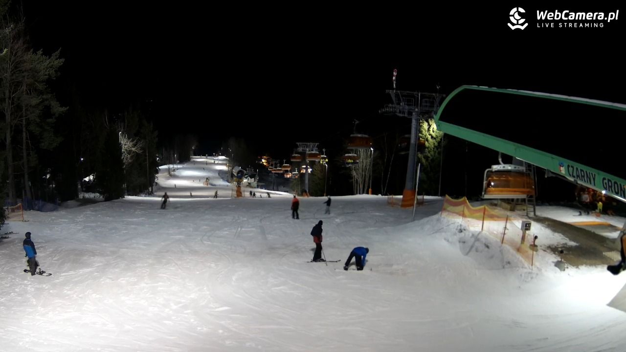 CZARNY GROŃ - Rzyki górna stacja - 22 styczeń 2026, 19:42