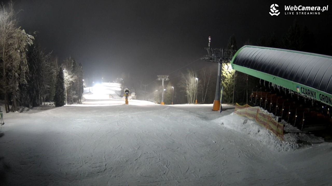 CZARNY GROŃ - Rzyki górna stacja - 27 grudzień 2025, 21:30