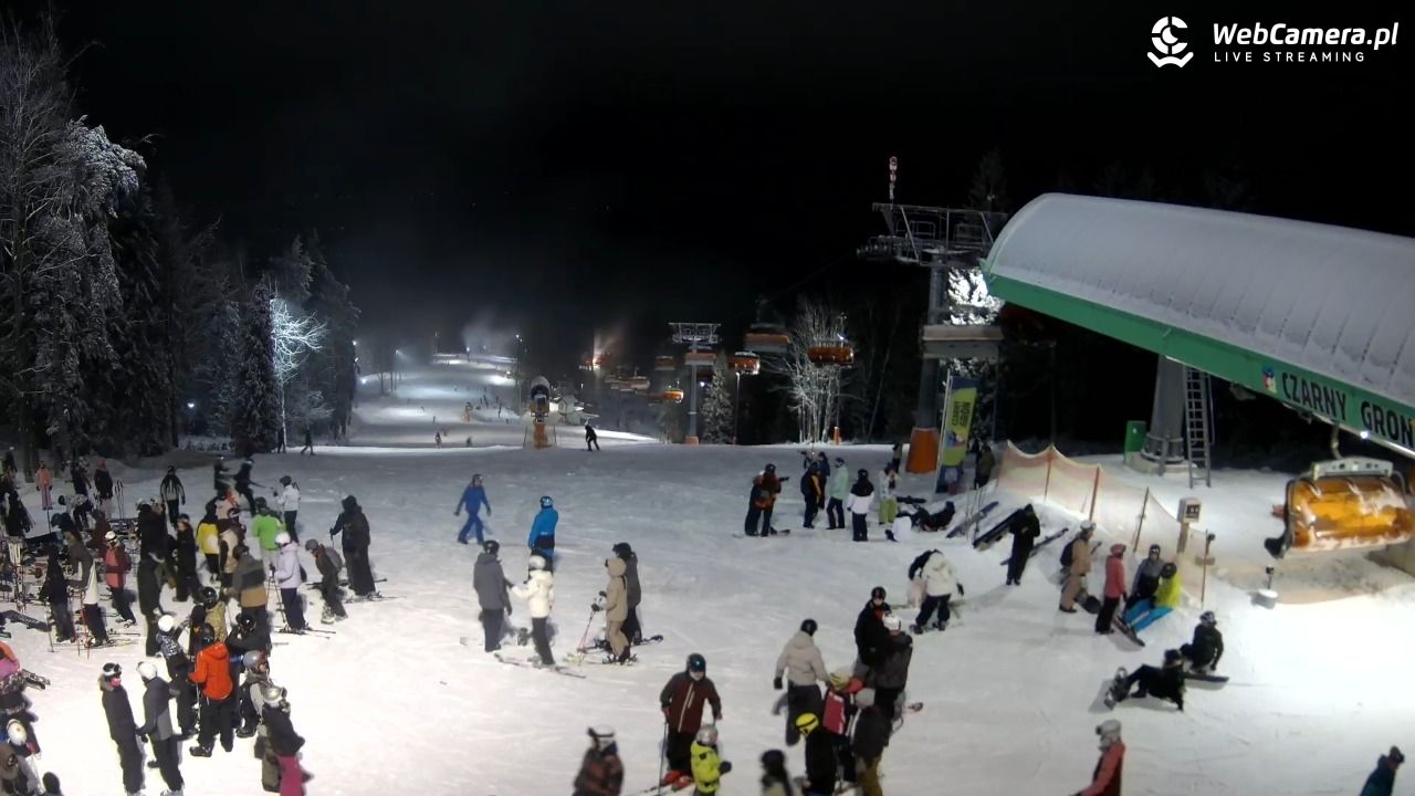CZARNY GROŃ - Rzyki górna stacja - 31 grudzień 2025, 23:51