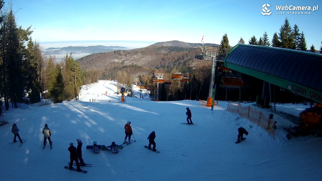 CZARNY GROŃ - Rzyki górna stacja - 16 styczeń 2026, 11:46