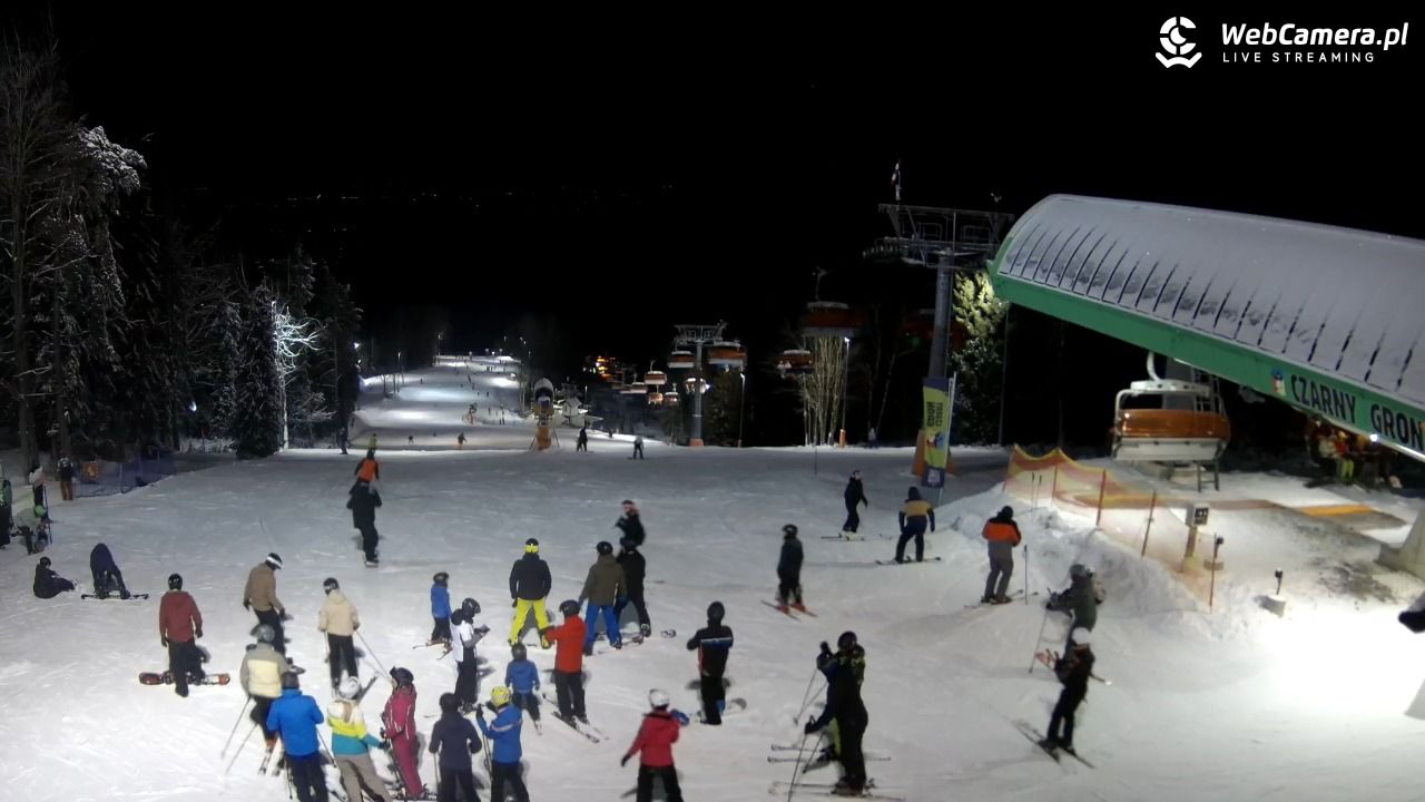 CZARNY GROŃ - Rzyki górna stacja - 04 styczeń 2026, 20:14