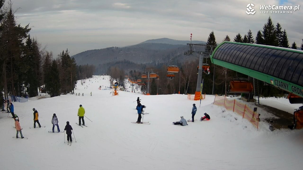 CZARNY GROŃ - Rzyki górna stacja - 23 styczeń 2026, 10:47