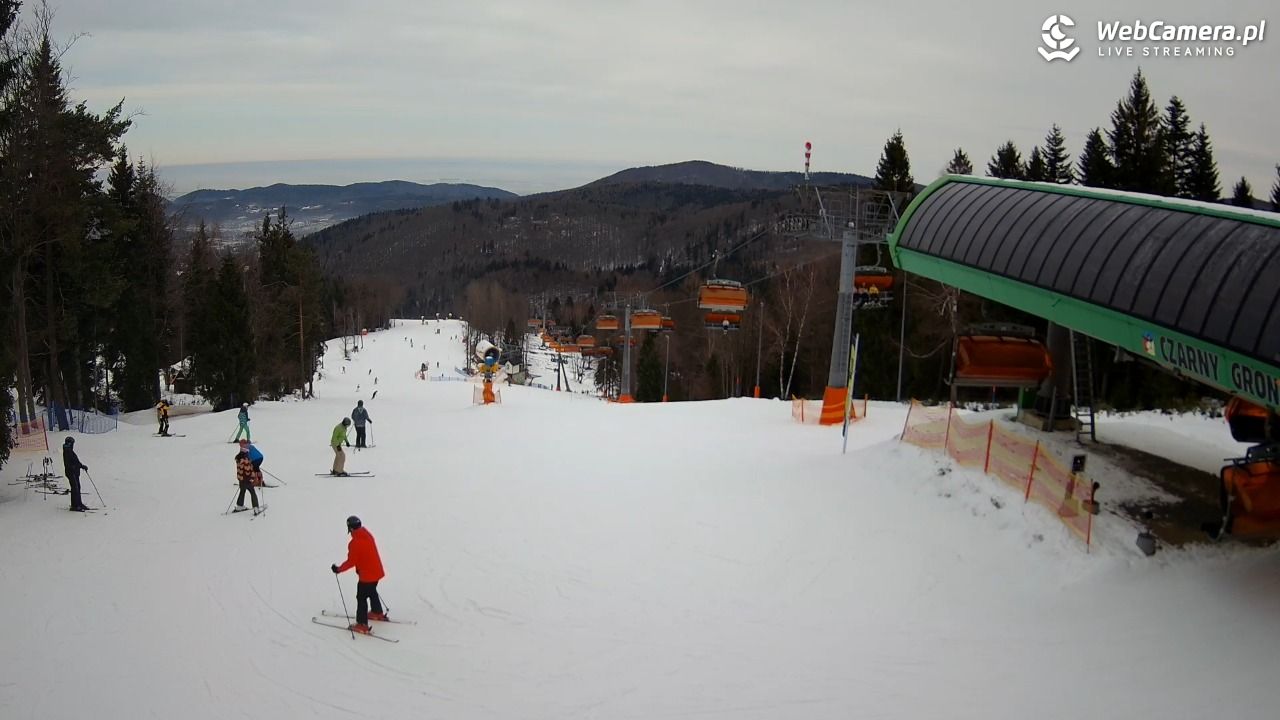 CZARNY GROŃ - Rzyki górna stacja - 22 styczeń 2026, 10:18