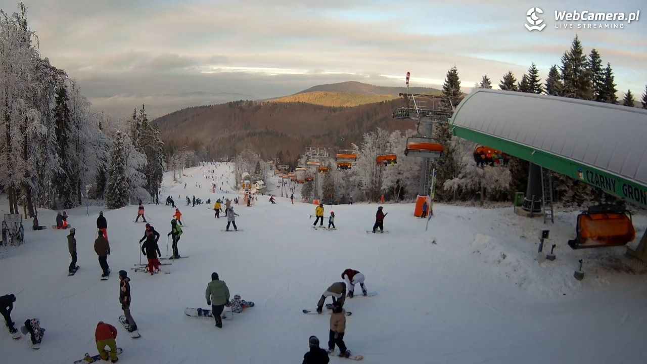 CZARNY GROŃ - Rzyki górna stacja - 27 grudzień 2025, 13:48