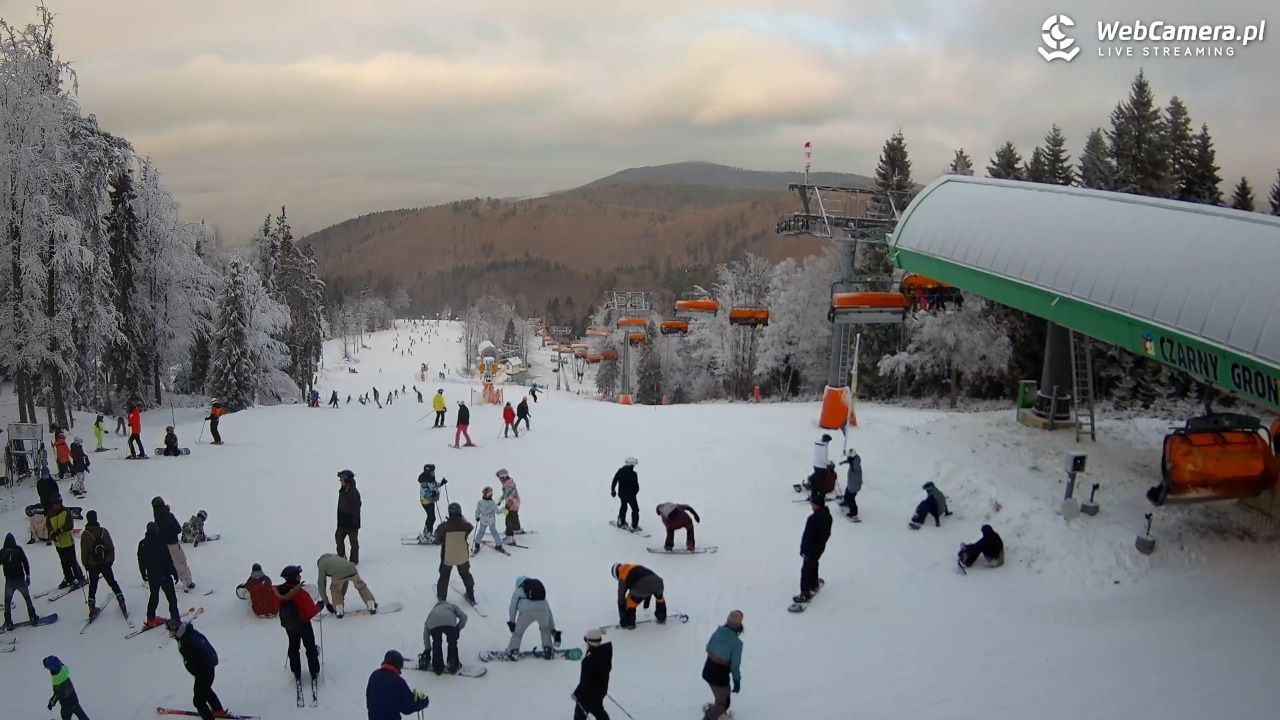 CZARNY GROŃ - Rzyki górna stacja - 27 grudzień 2025, 14:05