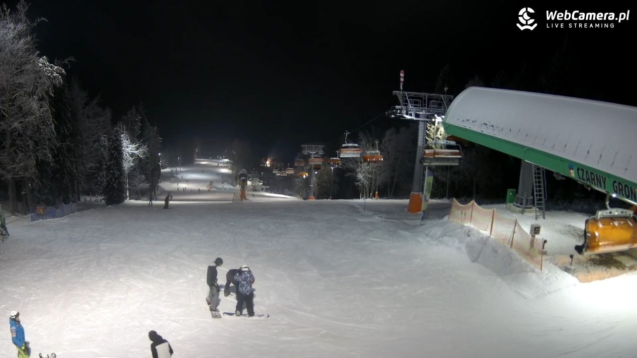 CZARNY GROŃ - Rzyki górna stacja - 07 styczeń 2026, 18:51