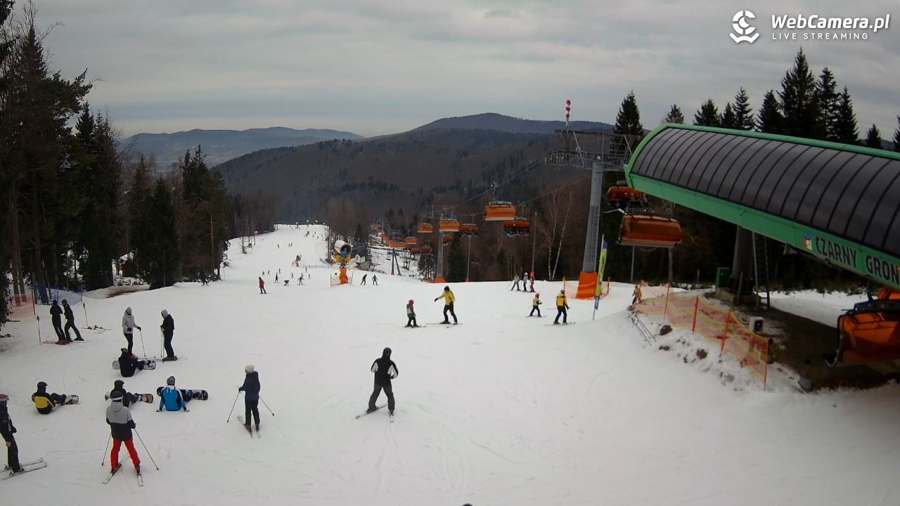 CZARNY GROŃ - Rzyki górna stacja - 28 styczeń 2026, 11:24