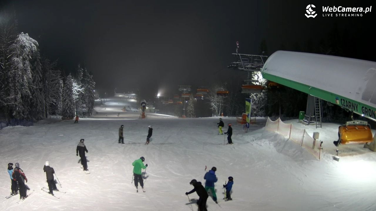 CZARNY GROŃ - Rzyki górna stacja - 13 styczeń 2026, 18:10