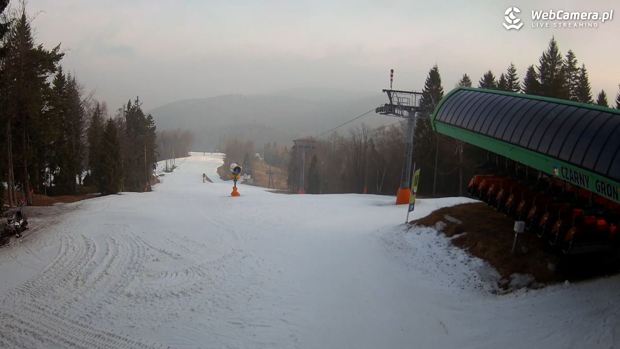 CZARNY GROŃ - Rzyki górna stacja - 16 marzec 2026, 08:11