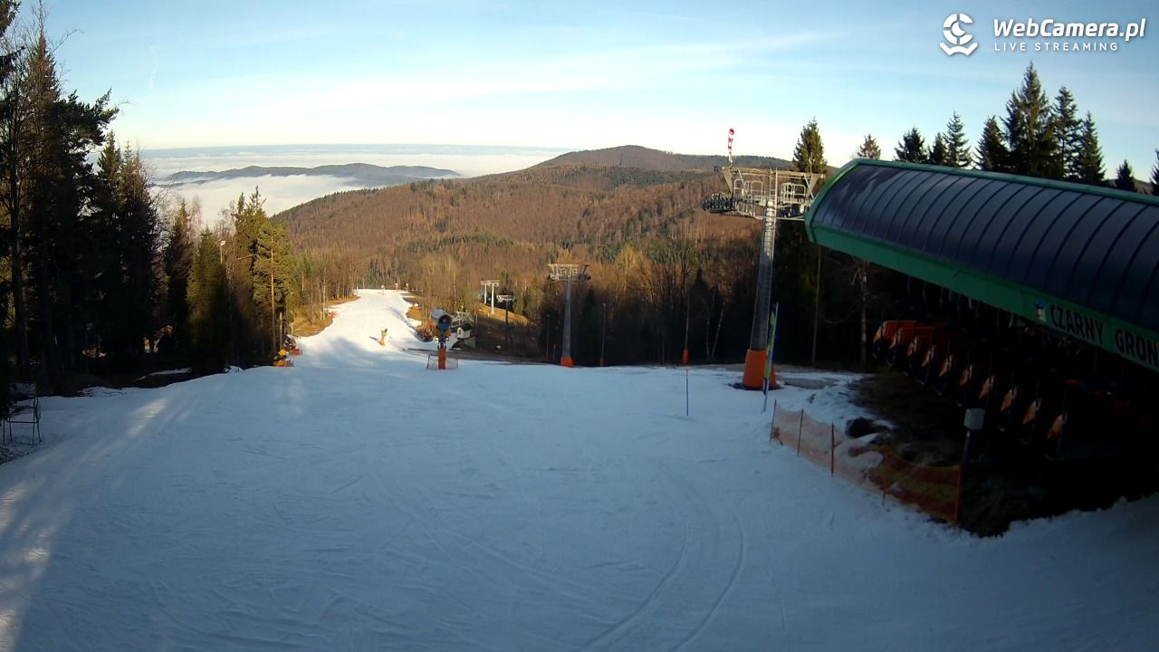 CZARNY GROŃ - Rzyki górna stacja - 15 grudzień 2025, 11:57