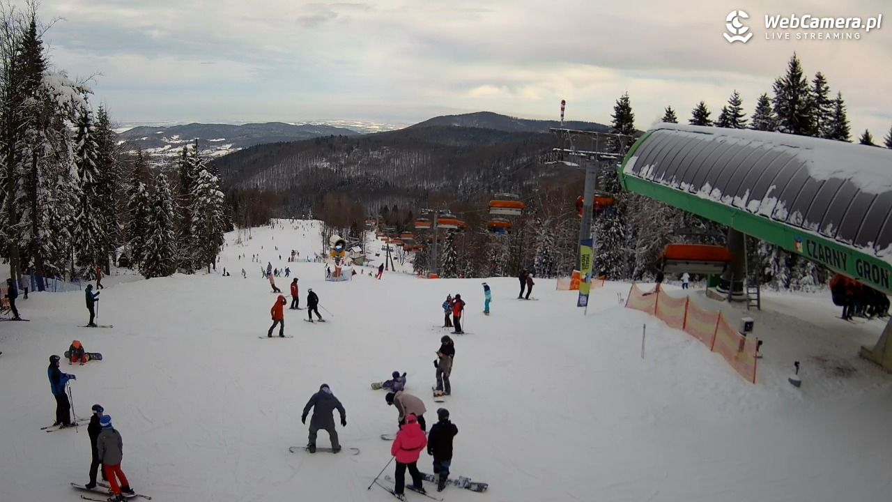 CZARNY GROŃ - Rzyki górna stacja - 21 luty 2026, 10:42