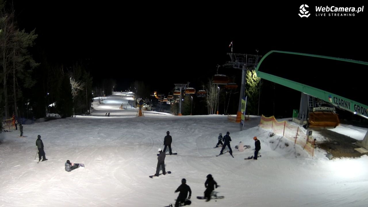 CZARNY GROŃ - Rzyki górna stacja - 25 styczeń 2026, 19:14