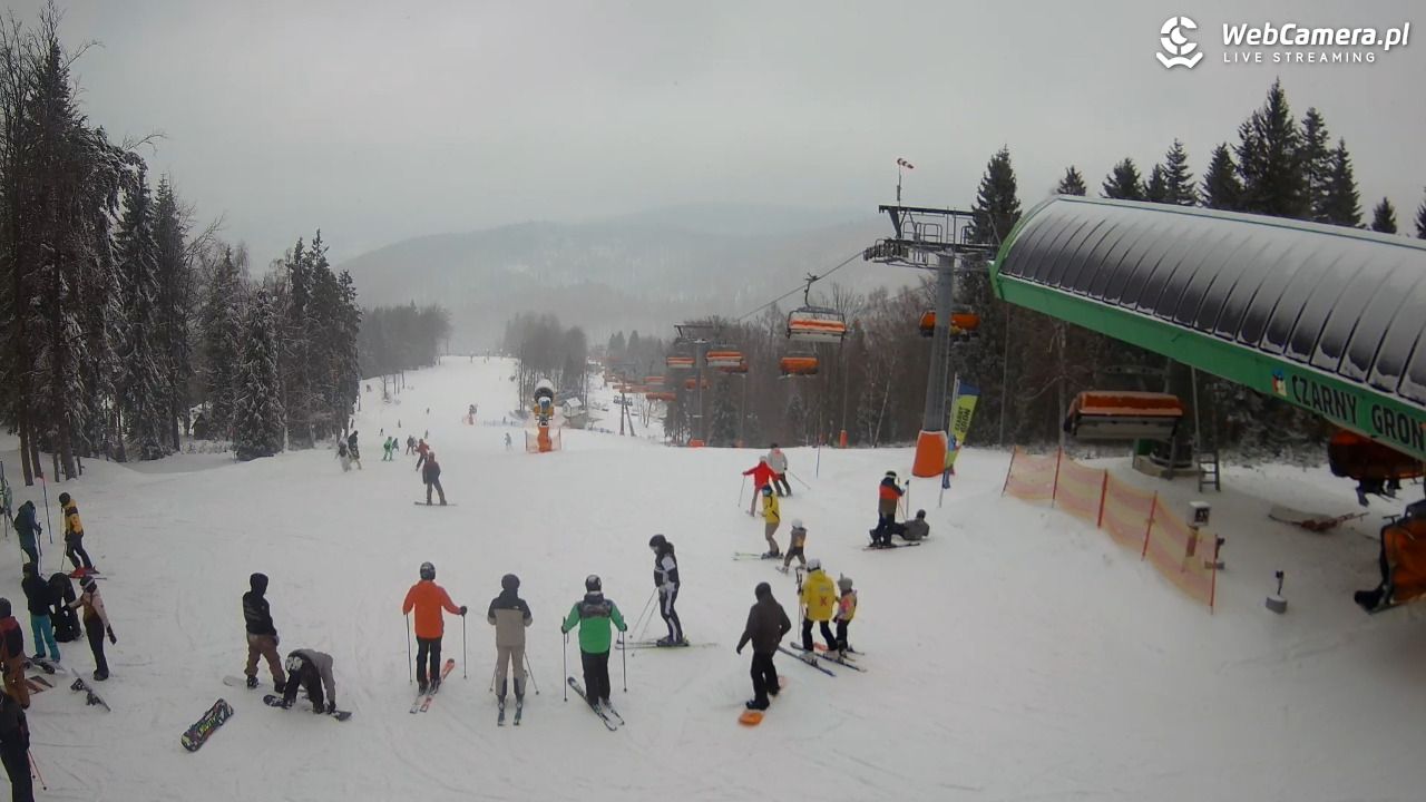 CZARNY GROŃ - Rzyki górna stacja - 31 grudzień 2025, 09:21