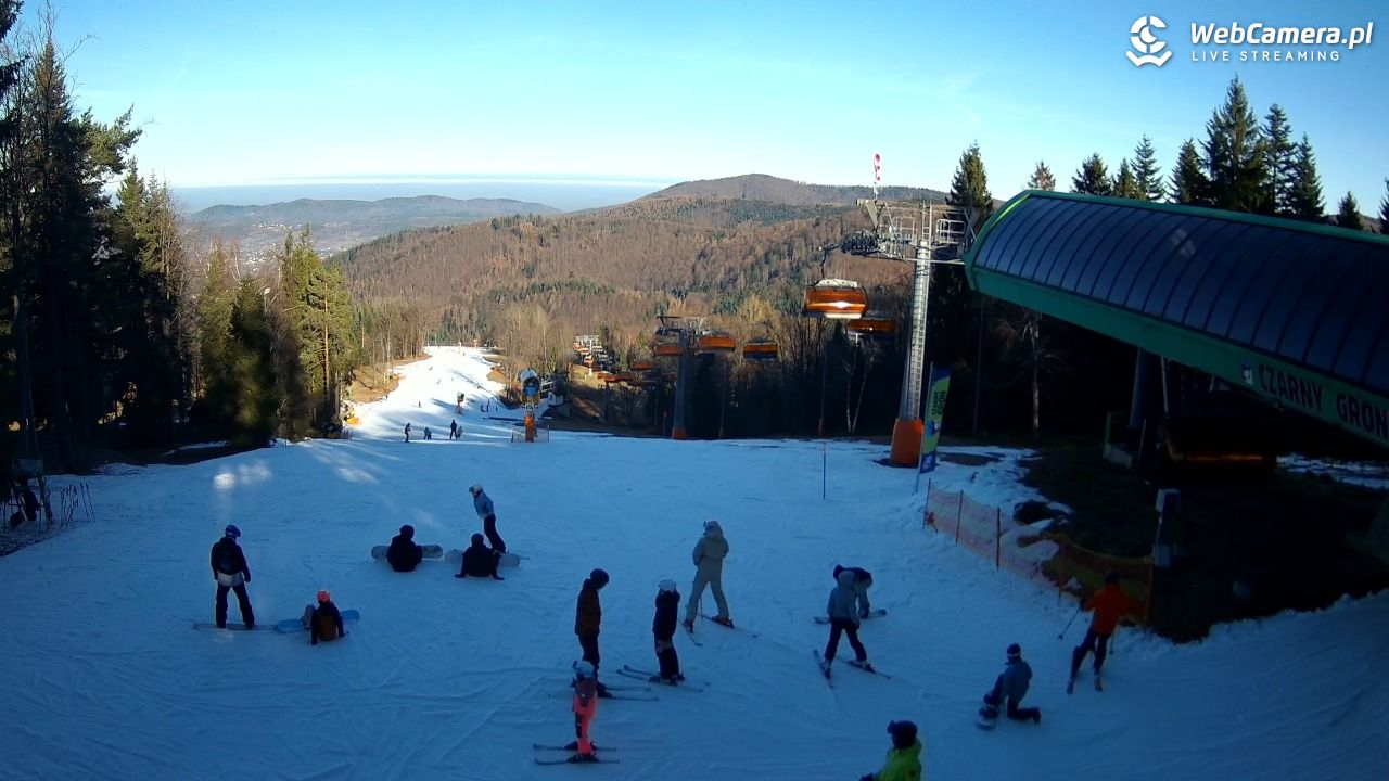 CZARNY GROŃ - Rzyki górna stacja - 13 grudzień 2025, 11:35
