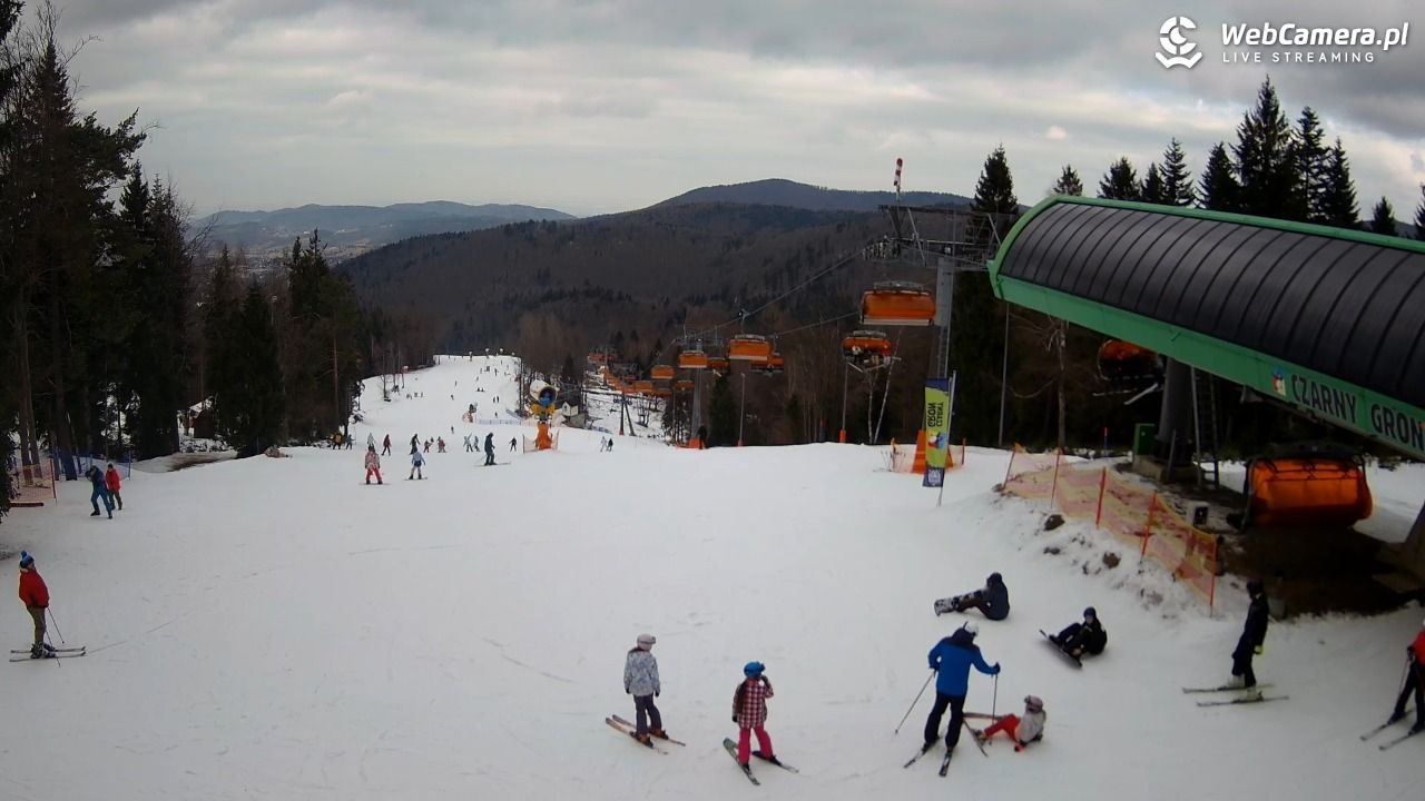 CZARNY GROŃ - Rzyki górna stacja - 27 styczeń 2026, 11:28