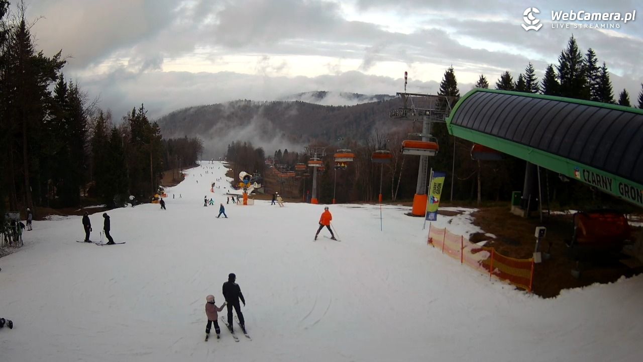 CZARNY GROŃ - Rzyki górna stacja - 14 grudzień 2025, 13:15