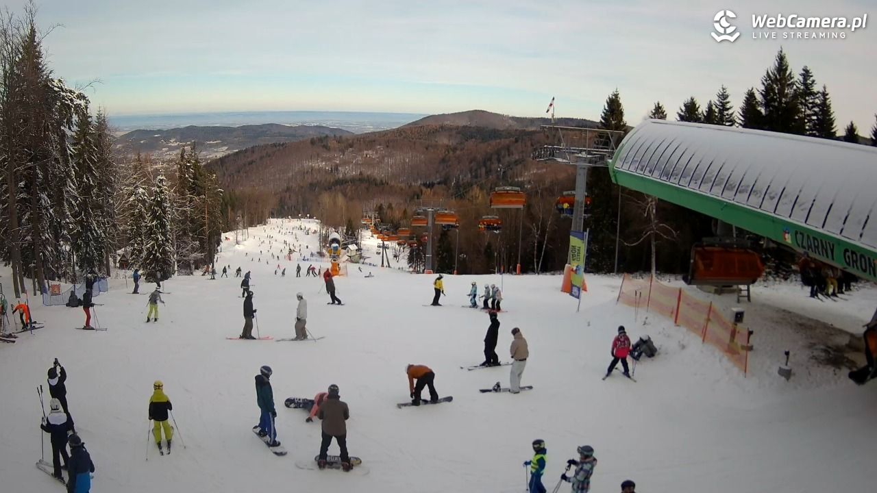 CZARNY GROŃ - Rzyki górna stacja - 05 styczeń 2026, 10:48