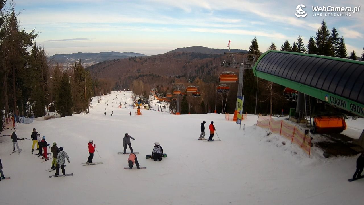 CZARNY GROŃ - Rzyki górna stacja - 25 styczeń 2026, 11:08
