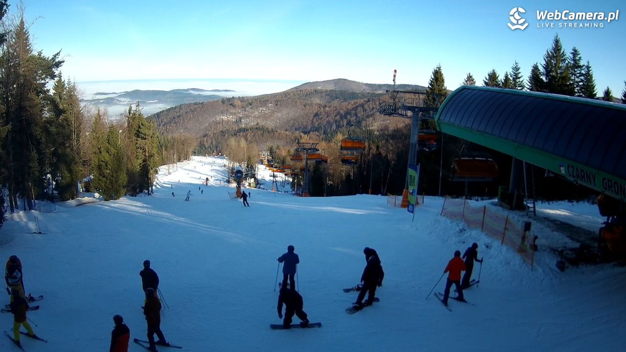 CZARNY GROŃ - Rzyki górna stacja - 16 styczeń 2026, 10:47