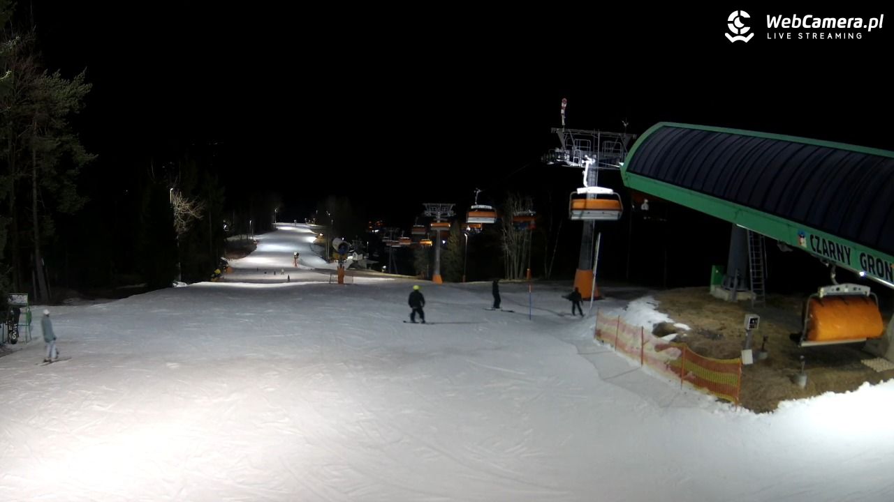 CZARNY GROŃ - Rzyki górna stacja - 14 grudzień 2025, 20:08