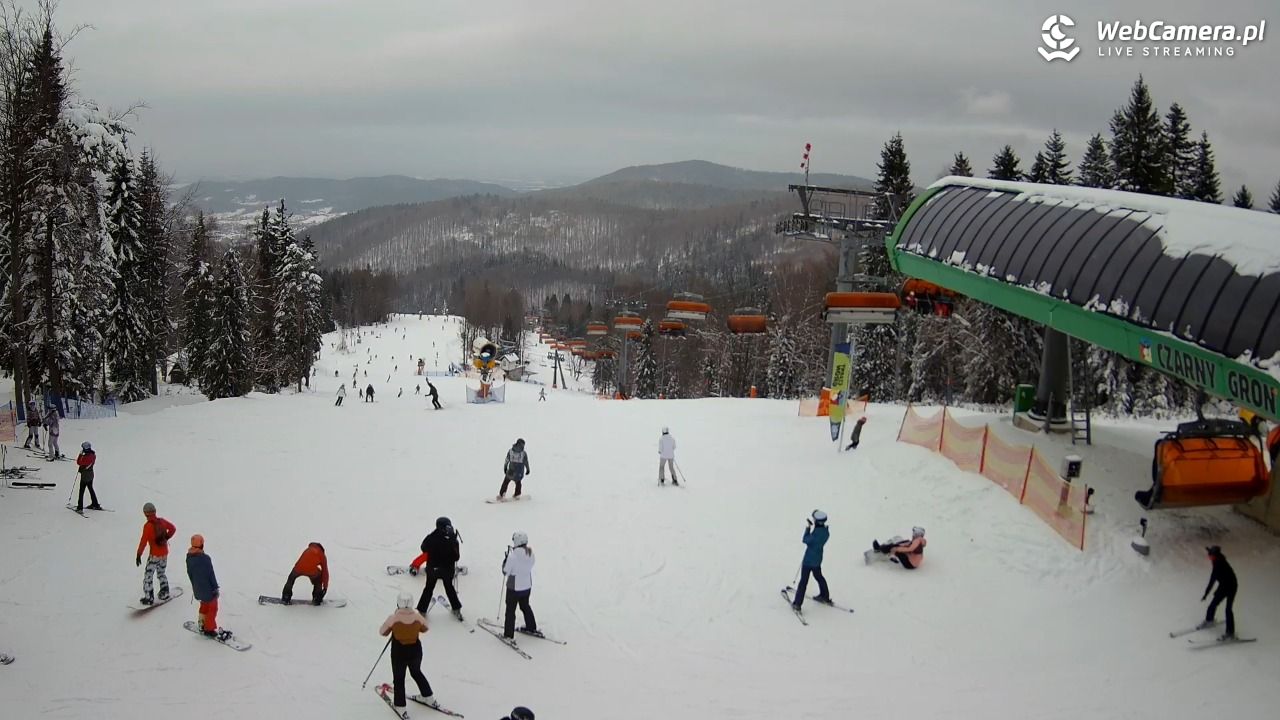 CZARNY GROŃ - Rzyki górna stacja - 21 luty 2026, 14:25