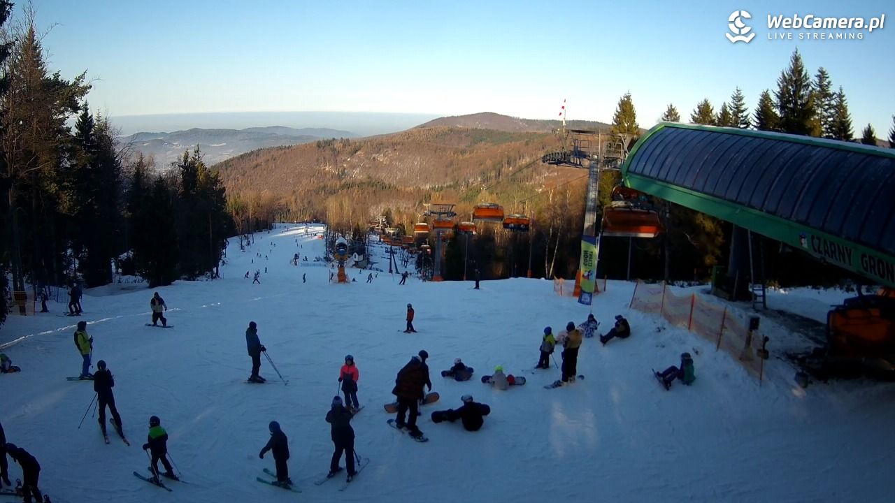 CZARNY GROŃ - Rzyki górna stacja - 17 styczeń 2026, 14:14