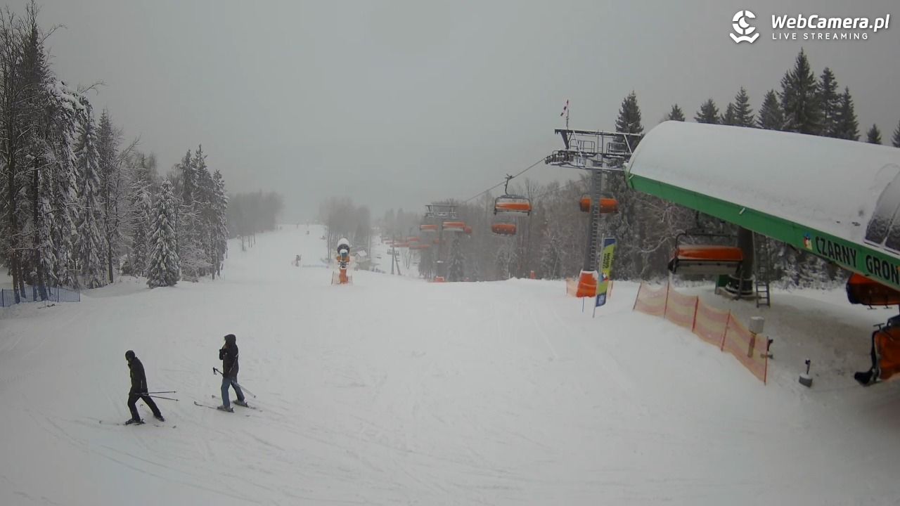 CZARNY GROŃ - Rzyki górna stacja - 13 styczeń 2026, 09:04
