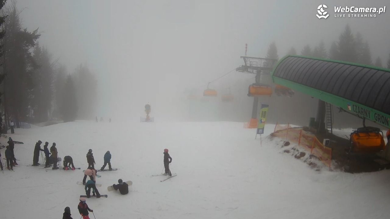 CZARNY GROŃ - Rzyki górna stacja - 07 luty 2026, 11:45