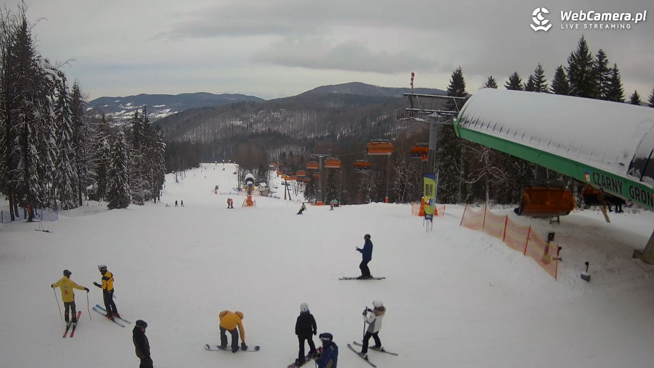 CZARNY GROŃ - Rzyki górna stacja - 14 styczeń 2026, 11:31