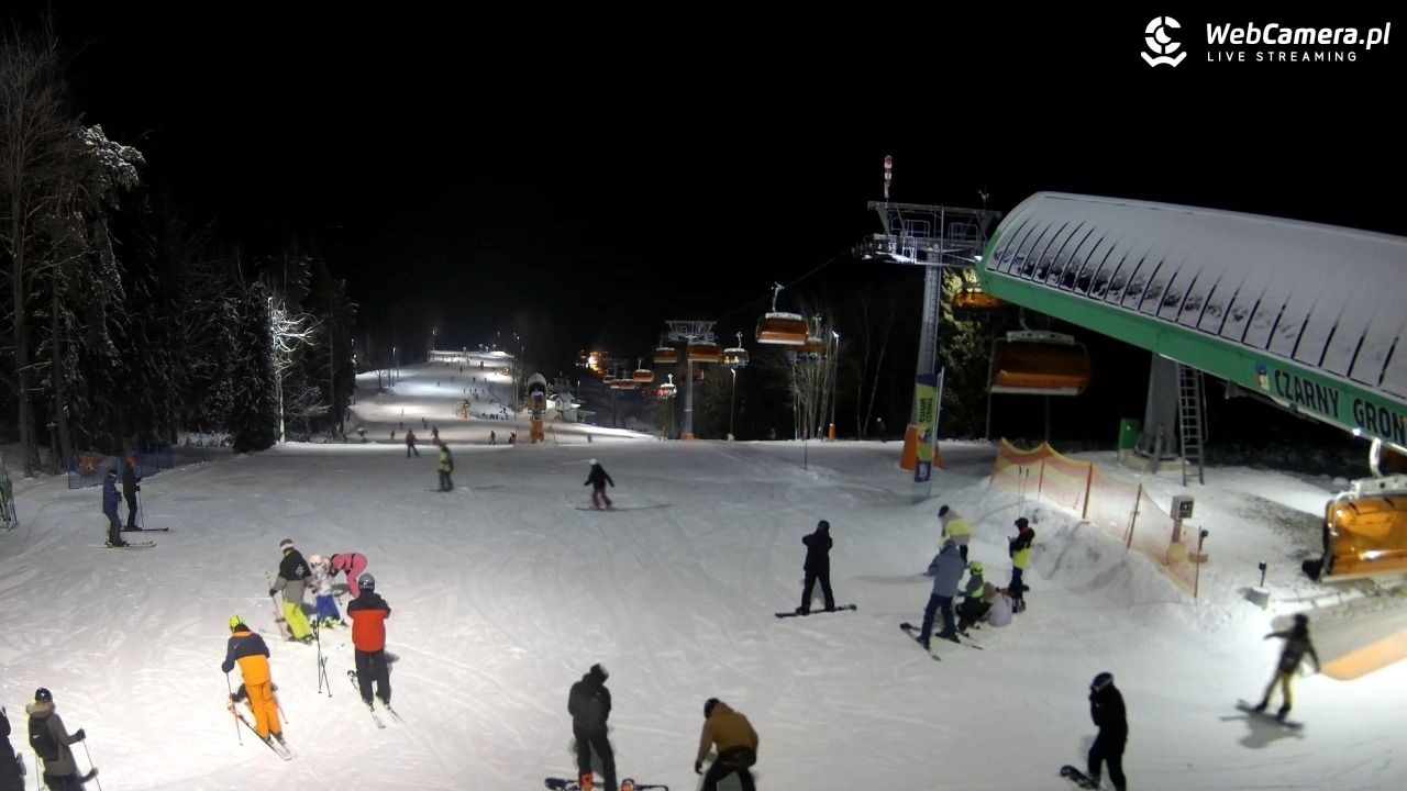 CZARNY GROŃ - Rzyki górna stacja - 06 styczeń 2026, 17:24