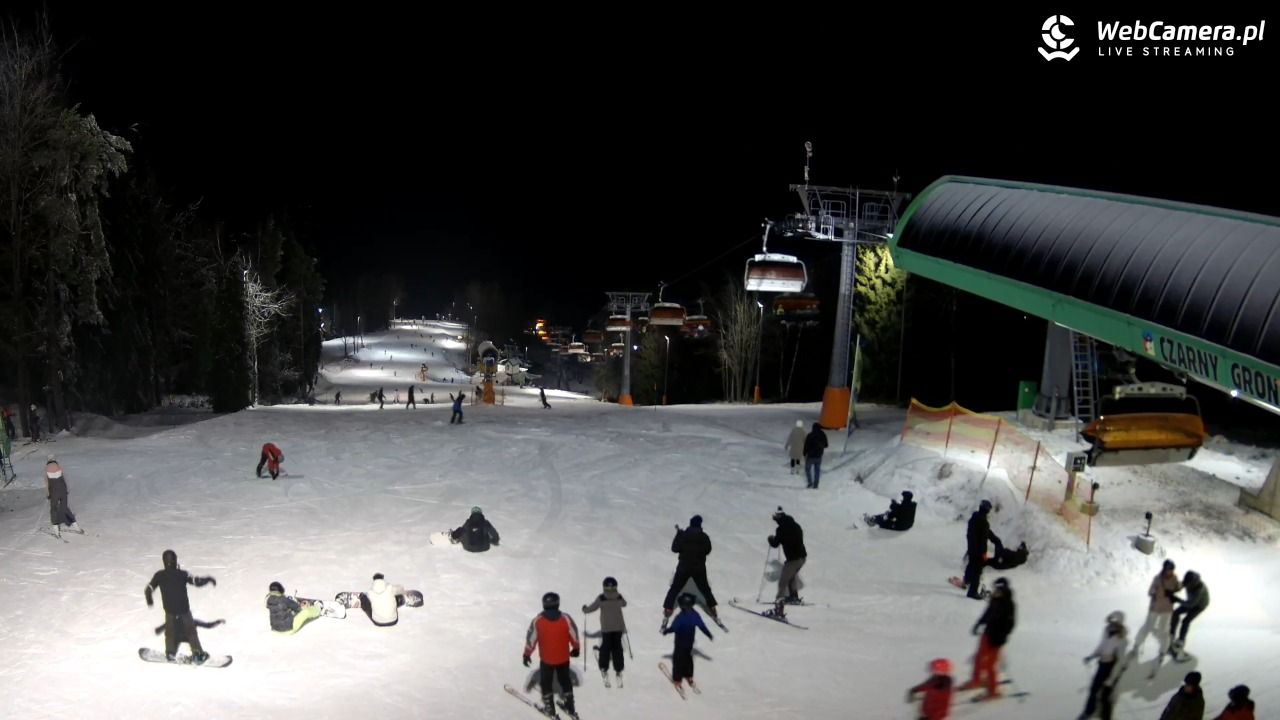 CZARNY GROŃ - Rzyki górna stacja - 27 grudzień 2025, 20:09