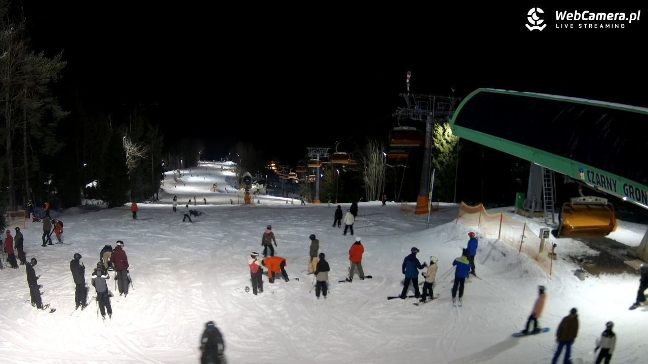CZARNY GROŃ - Rzyki górna stacja - 17 styczeń 2026, 19:15