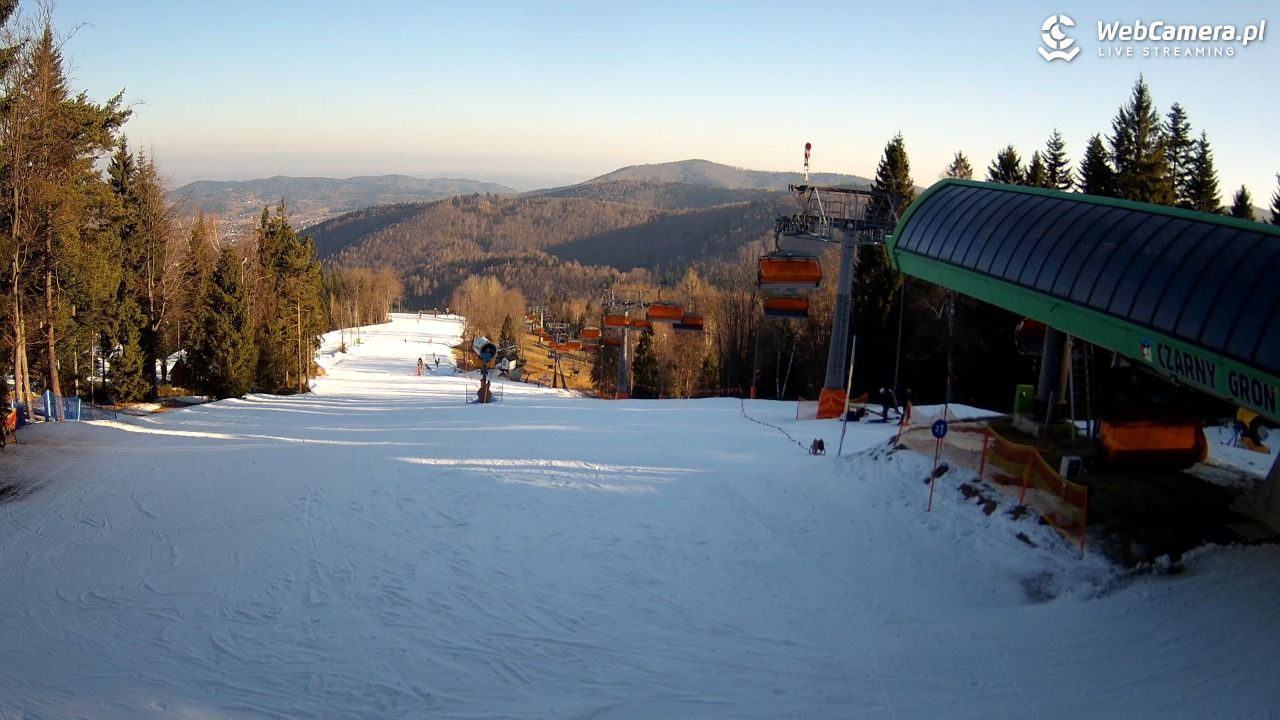CZARNY GROŃ - Rzyki górna stacja - 07 marzec 2026, 08:06