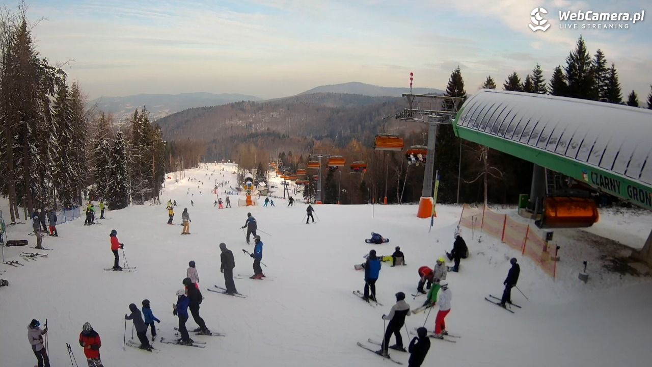 CZARNY GROŃ - Rzyki górna stacja - 06 styczeń 2026, 10:11