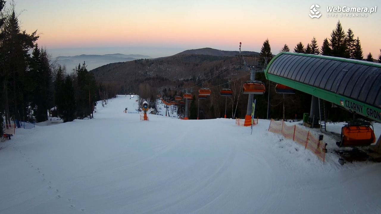 CZARNY GROŃ - Rzyki górna stacja - 17 styczeń 2026, 16:08