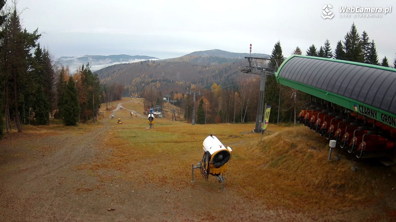 CZARNY GROŃ - Rzyki górna stacja - 09 listopad 2025, 08:18