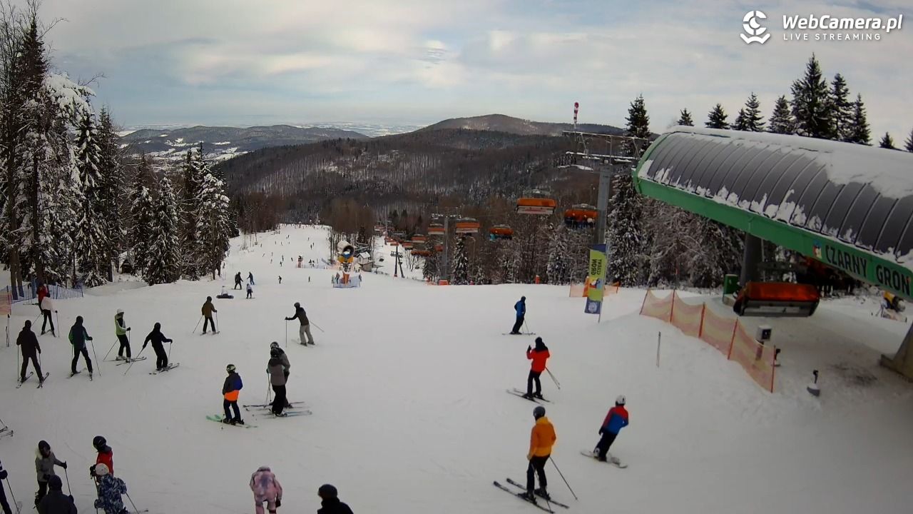CZARNY GROŃ - Rzyki górna stacja - 21 luty 2026, 10:10