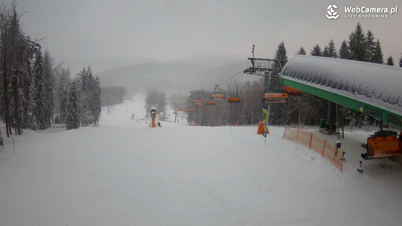 CZARNY GROŃ - Rzyki górna stacja - 01 styczeń 2026, 08:46