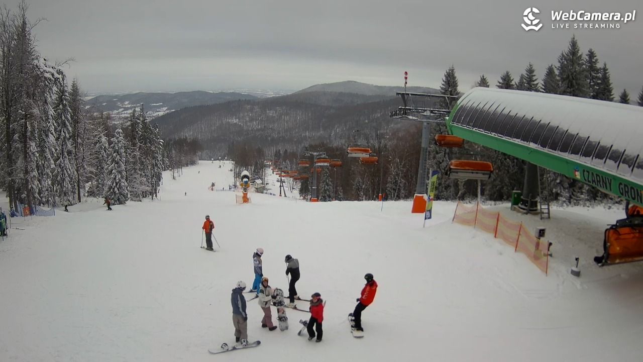 CZARNY GROŃ - Rzyki górna stacja - 12 styczeń 2026, 11:12
