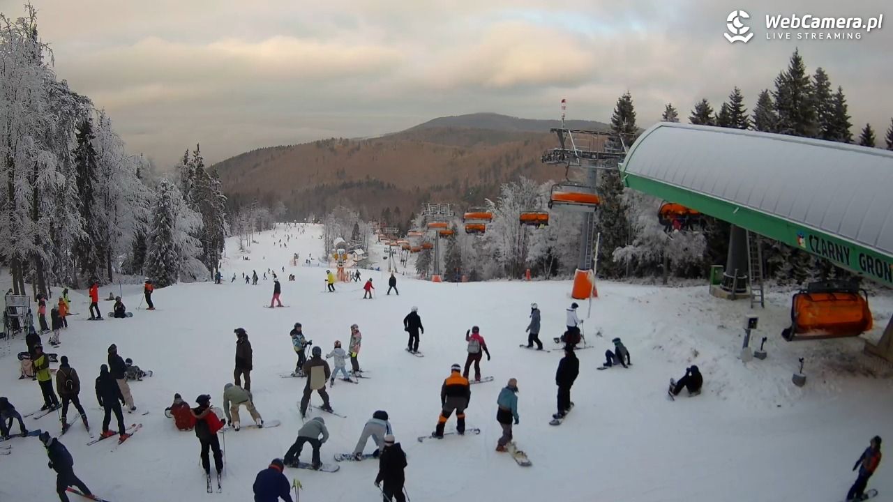 CZARNY GROŃ - Rzyki górna stacja - 27 grudzień 2025, 14:05
