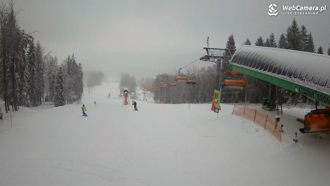 CZARNY GROŃ - Rzyki górna stacja - 01 styczeń 2026, 08:19