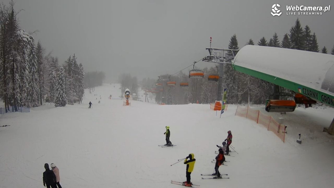 CZARNY GROŃ - Rzyki górna stacja - 13 styczeń 2026, 12:02