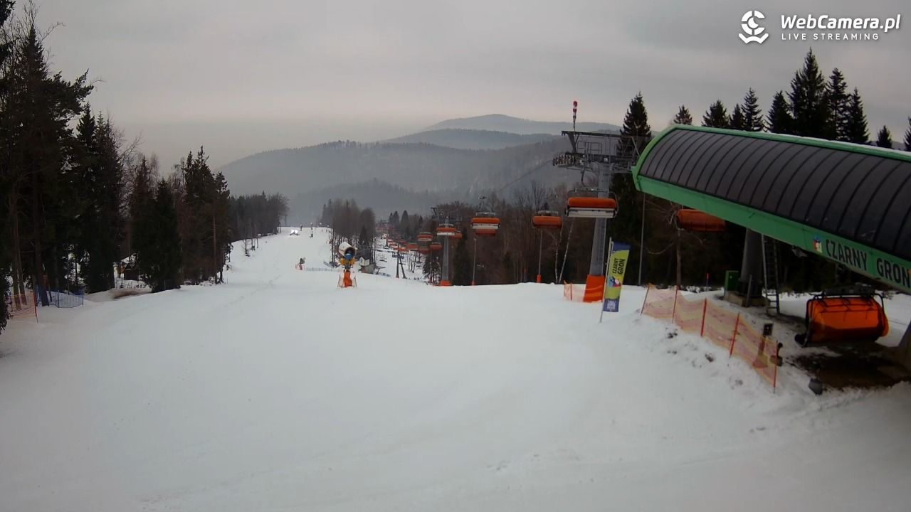 CZARNY GROŃ - Rzyki górna stacja - 24 styczeń 2026, 15:33