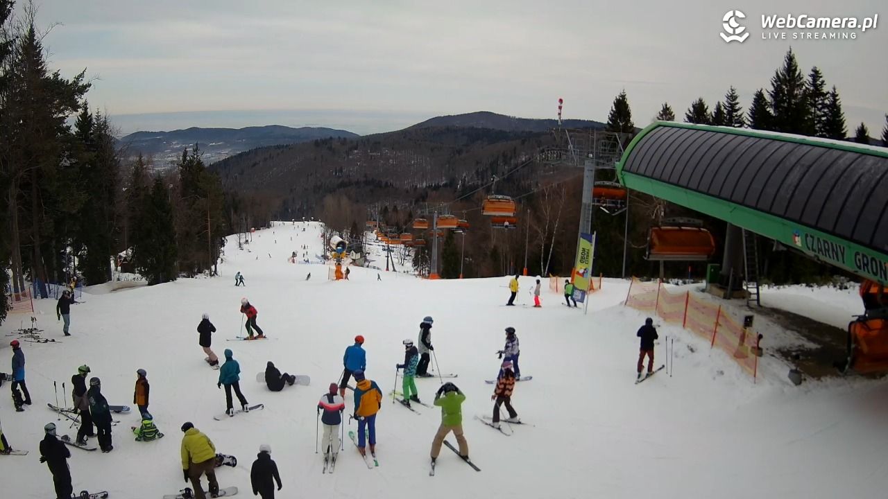CZARNY GROŃ - Rzyki górna stacja - 22 styczeń 2026, 10:26