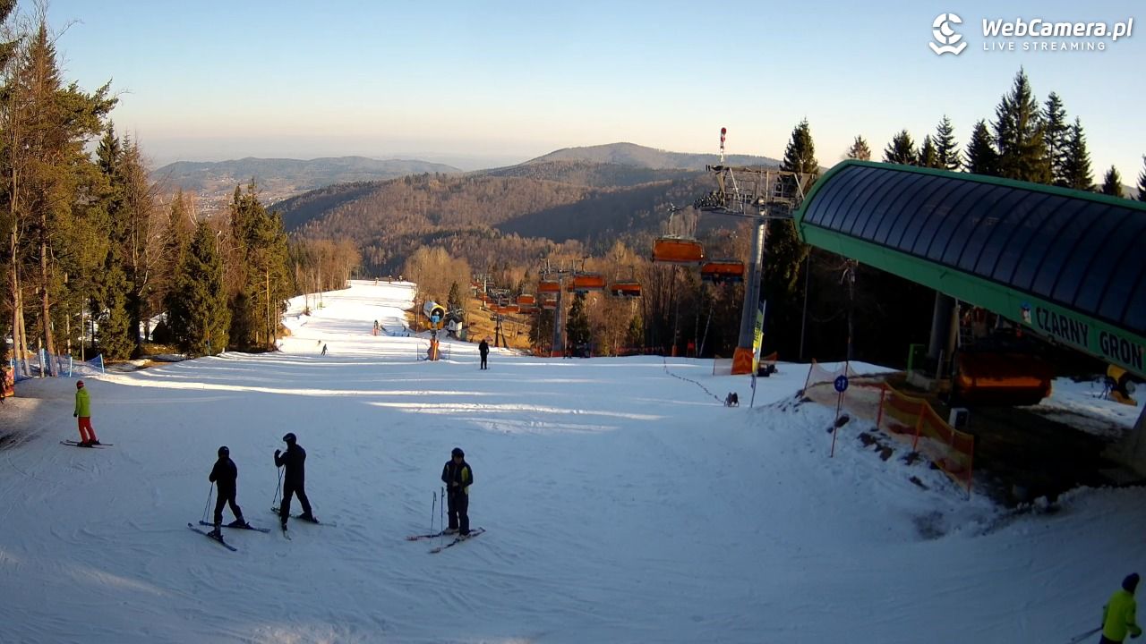 CZARNY GROŃ - Rzyki górna stacja - 07 marzec 2026, 08:14
